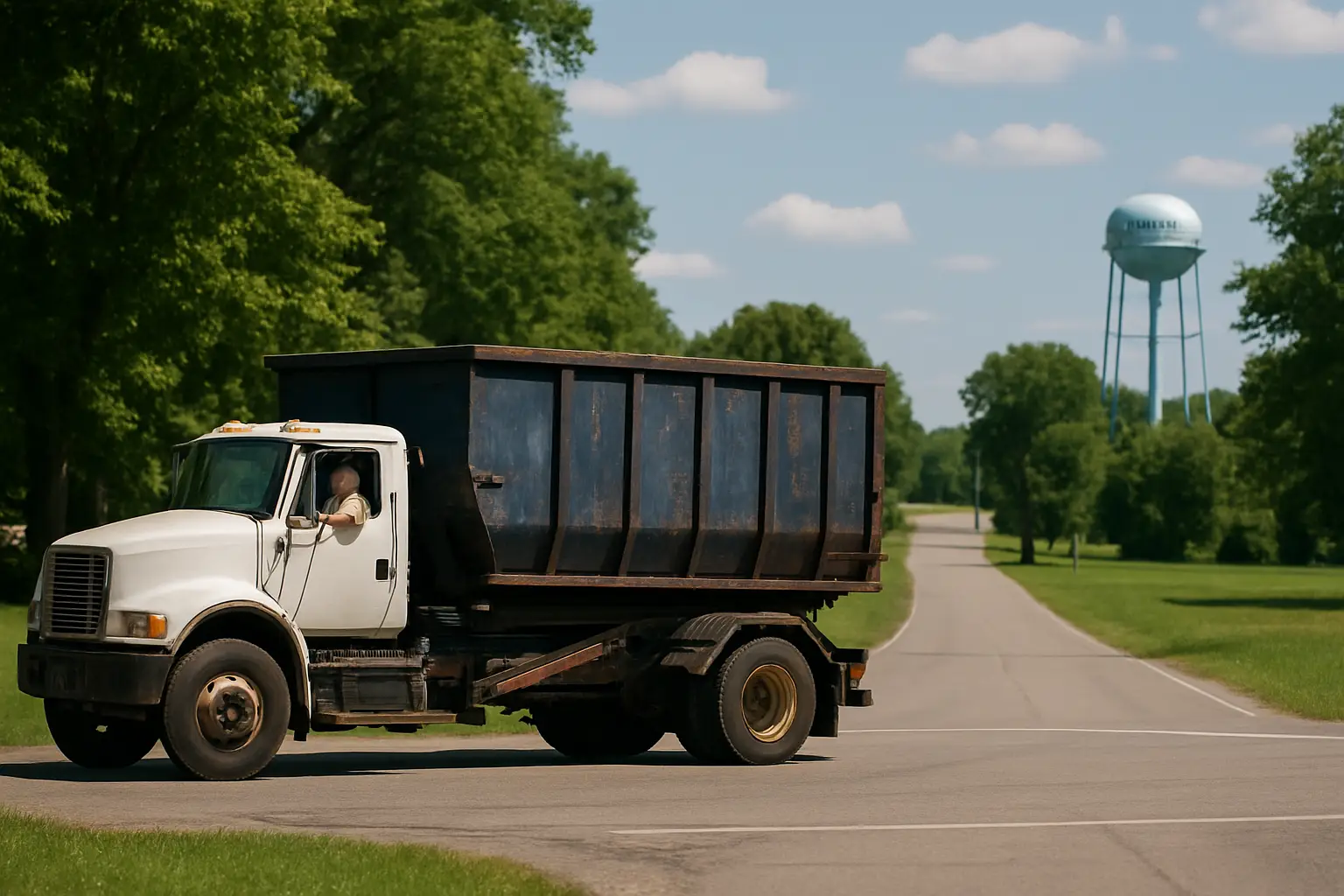 Dumpster Rental service across Calhoun County